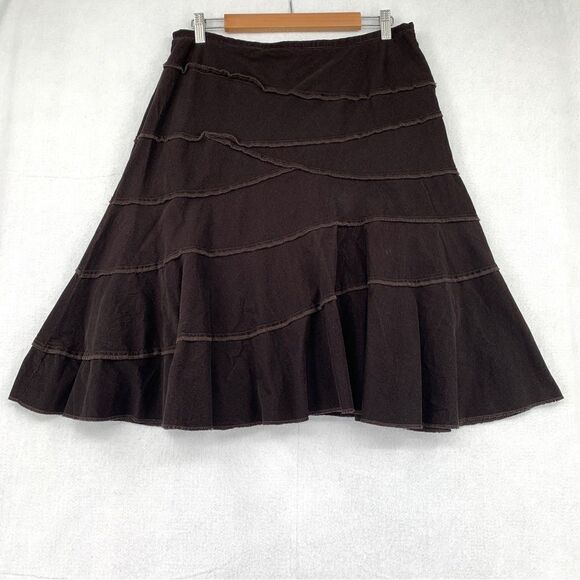 Cortefiel Spanish Tiered Skirt 50 - Picture 2 of 8
